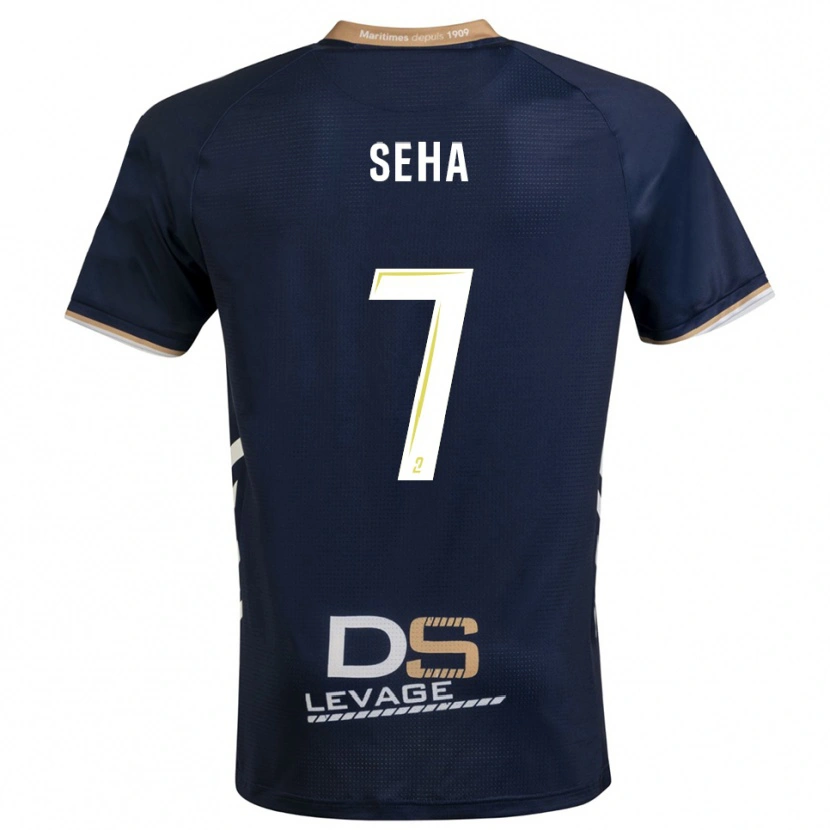 Danxen Dames Zaid Seha #7 Marine Goud Thuisshirt Thuistenue 2025/26 T-Shirt België