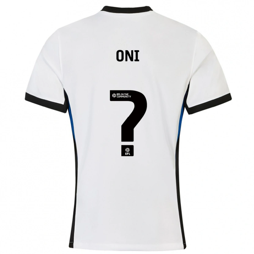 Danxen Dames Ifeoluwa Oni #0 Wit Blauw Uitshirt Uittenue 2025/26 T-Shirt België