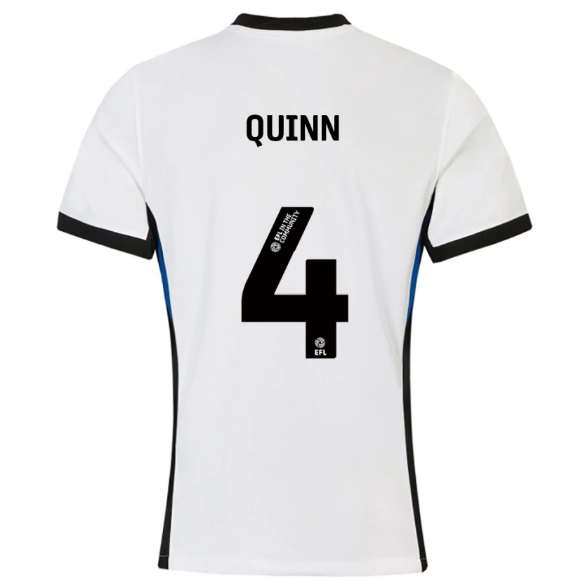 Danxen Dames Louise Catherine Quinn #4 Wit Blauw Uitshirt Uittenue 2025/26 T-Shirt België