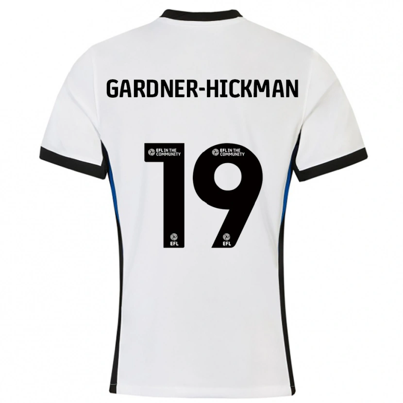 Danxen Dames Taylor Gardner-Hickman #19 Wit Blauw Uitshirt Uittenue 2025/26 T-Shirt België