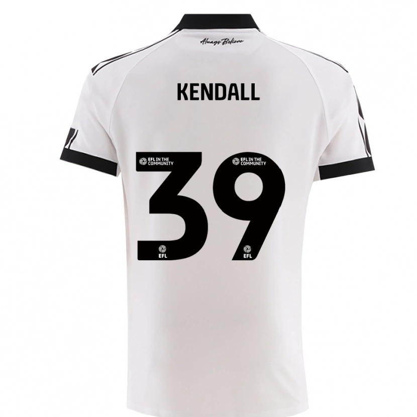 Danxen Dames Maya Kendall #39 Wit Zwart Uitshirt Uittenue 2025/26 T-Shirt België