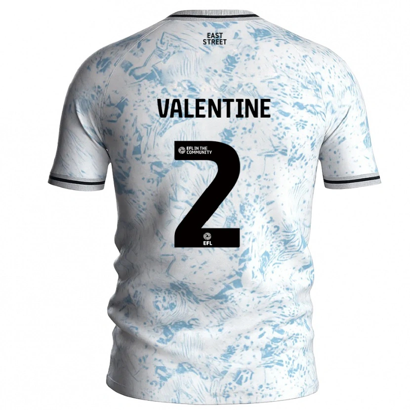 Danxen Dames Phoenix Valentine #2 Wit Hemelsblauw Uitshirt Uittenue 2025/26 T-Shirt België