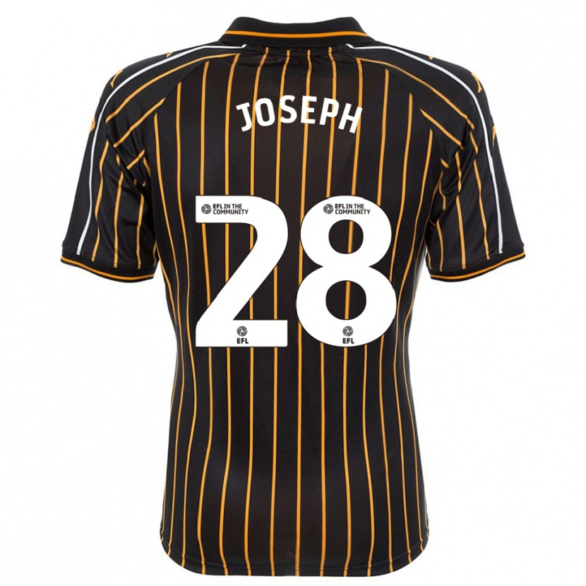 Danxen Dames Kyle Joseph #28 Wit Zwart Uitshirt Uittenue 2025/26 T-Shirt België