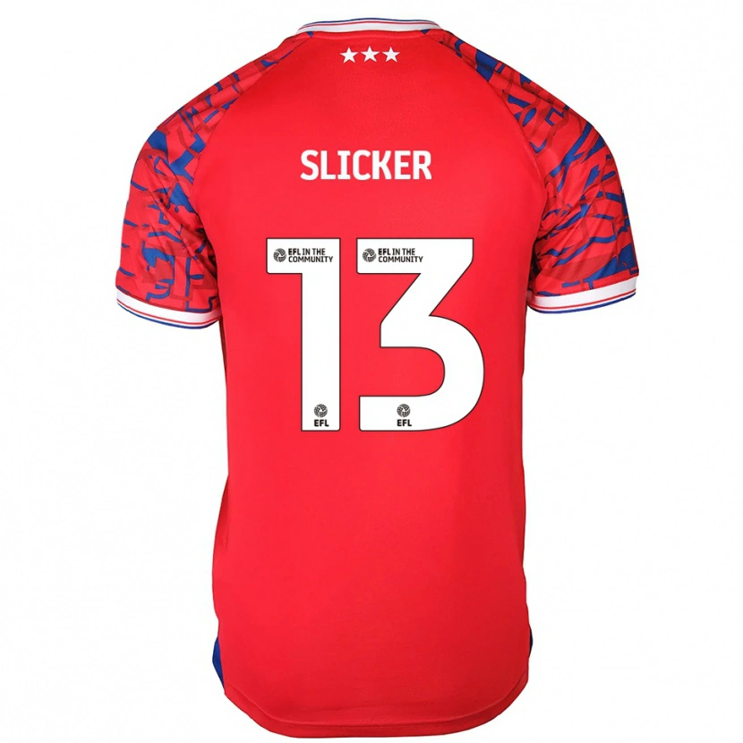 Danxen Dames Cieran Slicker #13 Rood Blauw Uitshirt Uittenue 2025/26 T-Shirt België