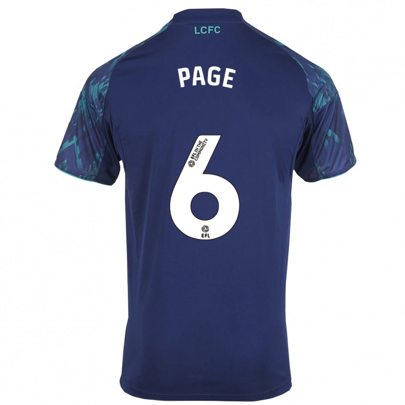 Danxen Dames Louis Page #6 Marine Groen Wit Uitshirt Uittenue 2025/26 T-Shirt België