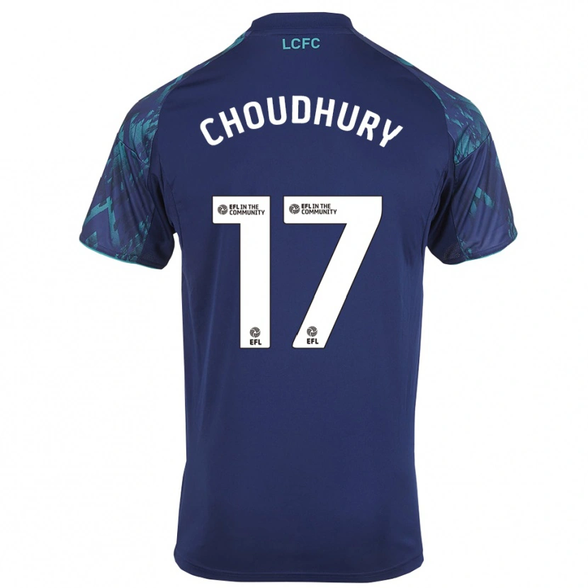 Danxen Dames Hamza Choudhury #17 Marine Groen Wit Uitshirt Uittenue 2025/26 T-Shirt België