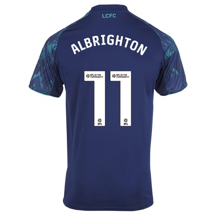 Danxen Dames Marc Albrighton #11 Marine Groen Wit Uitshirt Uittenue 2025/26 T-Shirt België