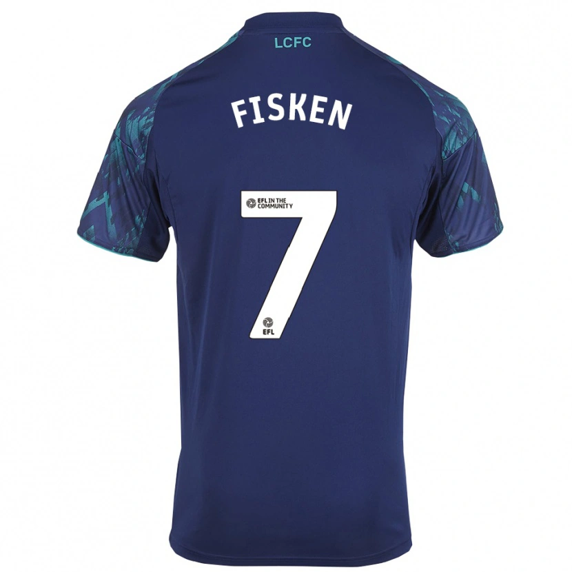 Danxen Dames Alfie Fisken #7 Marine Groen Wit Uitshirt Uittenue 2025/26 T-Shirt België