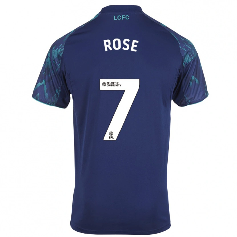Danxen Dames Deanne Rose #7 Marine Groen Wit Uitshirt Uittenue 2025/26 T-Shirt België