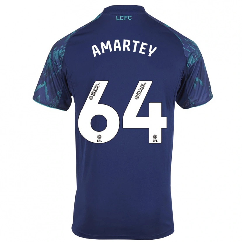 Danxen Dames Bobby Amartey #64 Marine Groen Wit Uitshirt Uittenue 2025/26 T-Shirt België