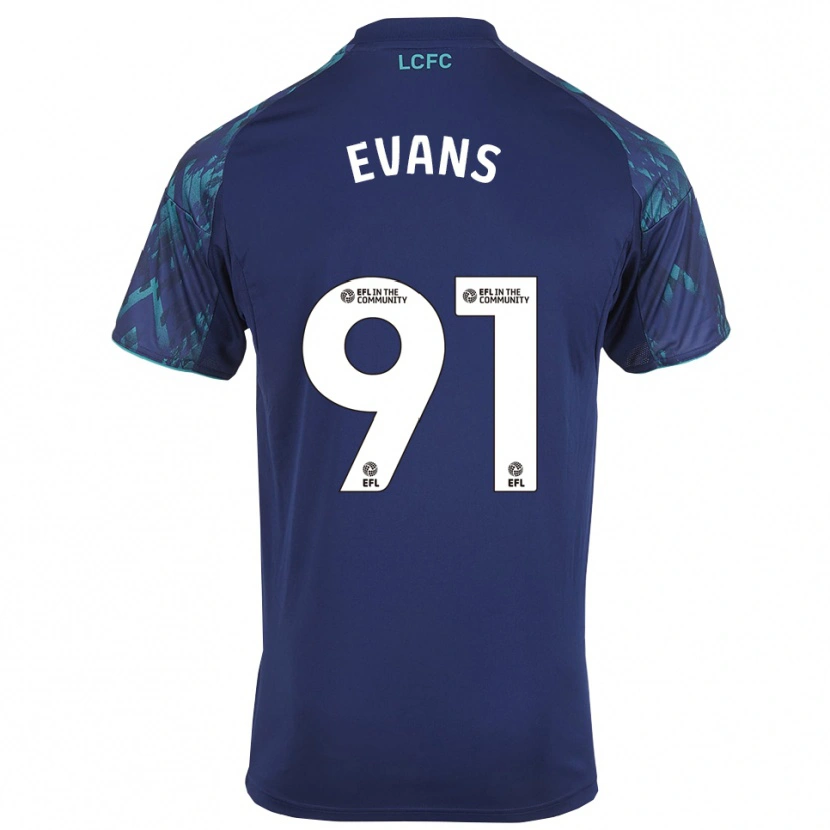 Danxen Dames Jake Evans #91 Marine Groen Wit Uitshirt Uittenue 2025/26 T-Shirt België
