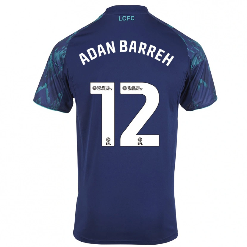 Danxen Dames Hassan Adan Barreh #12 Marine Groen Wit Uitshirt Uittenue 2025/26 T-Shirt België