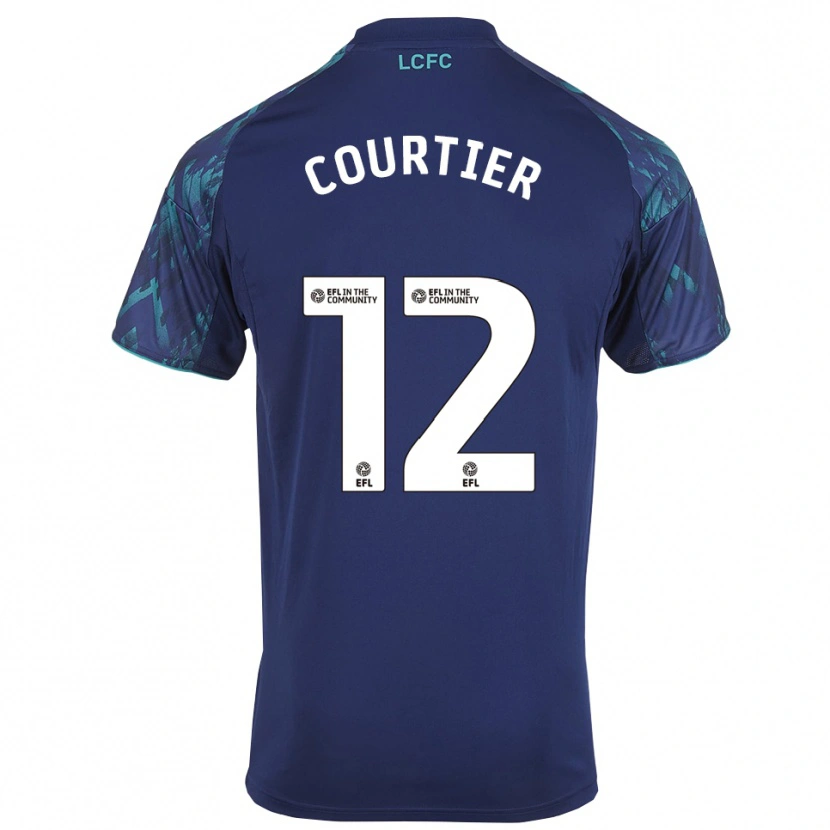 Danxen Dames Ben Courtier #12 Marine Groen Wit Uitshirt Uittenue 2025/26 T-Shirt België