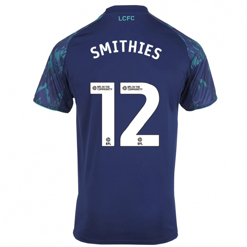 Danxen Dames Alex Smithies #12 Marine Groen Wit Uitshirt Uittenue 2025/26 T-Shirt België