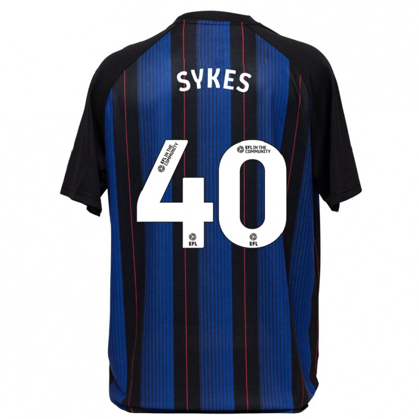 Danxen Dames Cain Sykes #40 Blauw Zwart Uitshirt Uittenue 2025/26 T-Shirt België