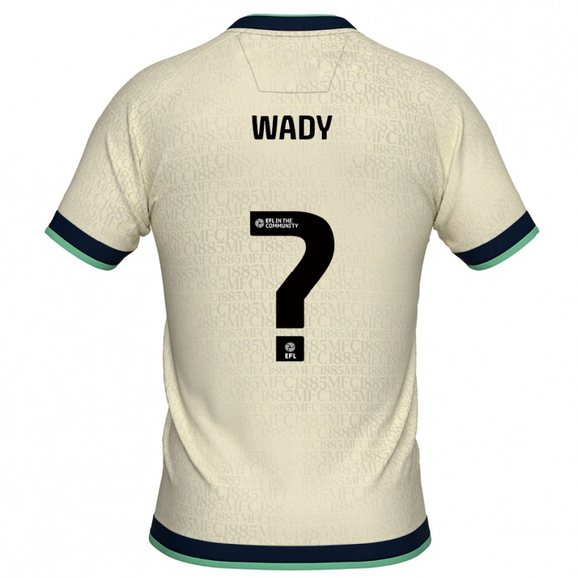 Danxen Dames Ethan Wady #0 Champagne Marine Uitshirt Uittenue 2025/26 T-Shirt België