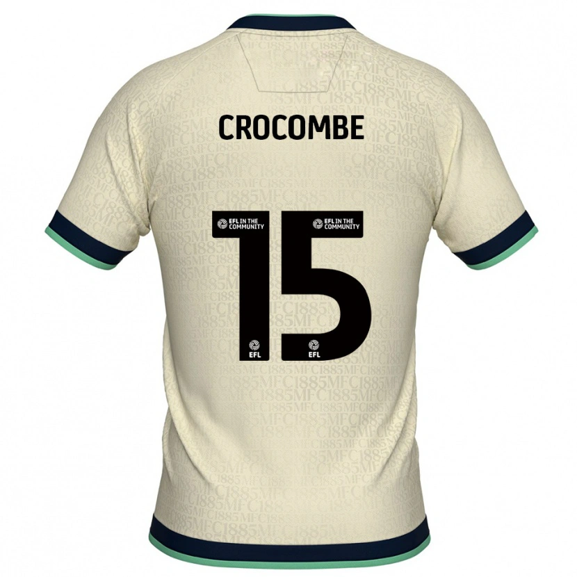Danxen Dames Max Crocombe #15 Champagne Marine Uitshirt Uittenue 2025/26 T-Shirt België