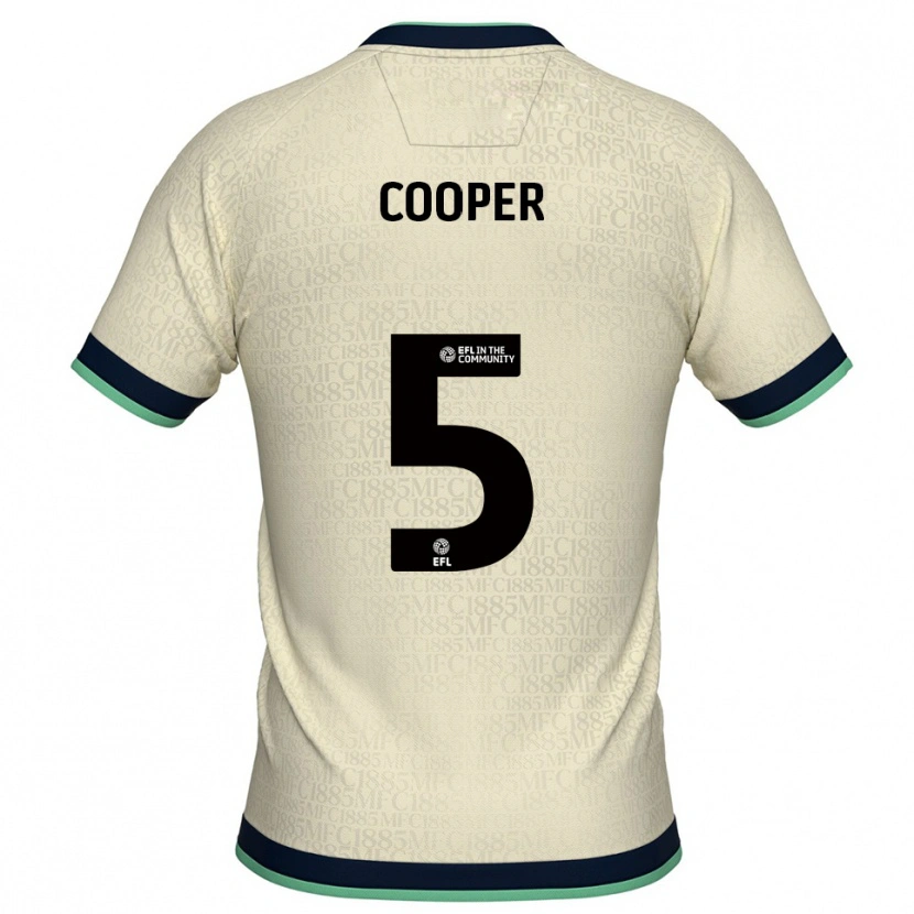 Danxen Dames Jake Cooper #5 Champagne Marine Uitshirt Uittenue 2025/26 T-Shirt België