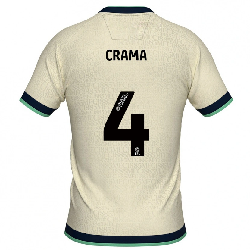 Danxen Dames Tristan Crama #4 Champagne Marine Uitshirt Uittenue 2025/26 T-Shirt België