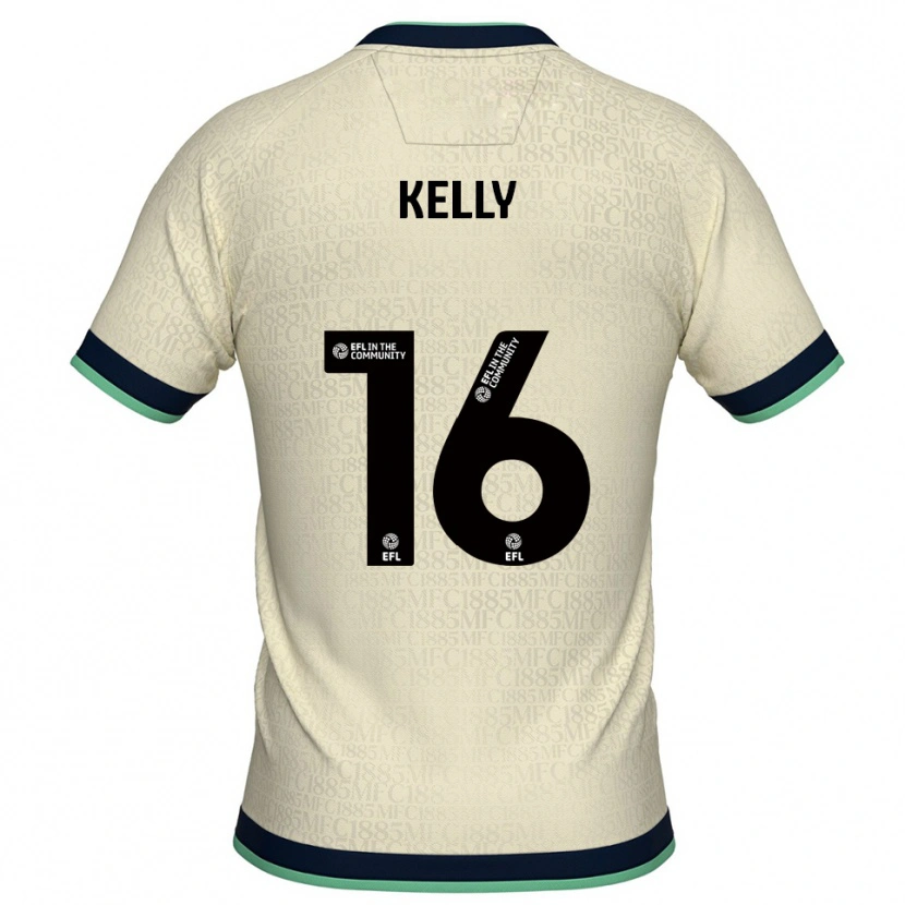 Danxen Dames Daniel Kelly #16 Champagne Marine Uitshirt Uittenue 2025/26 T-Shirt België