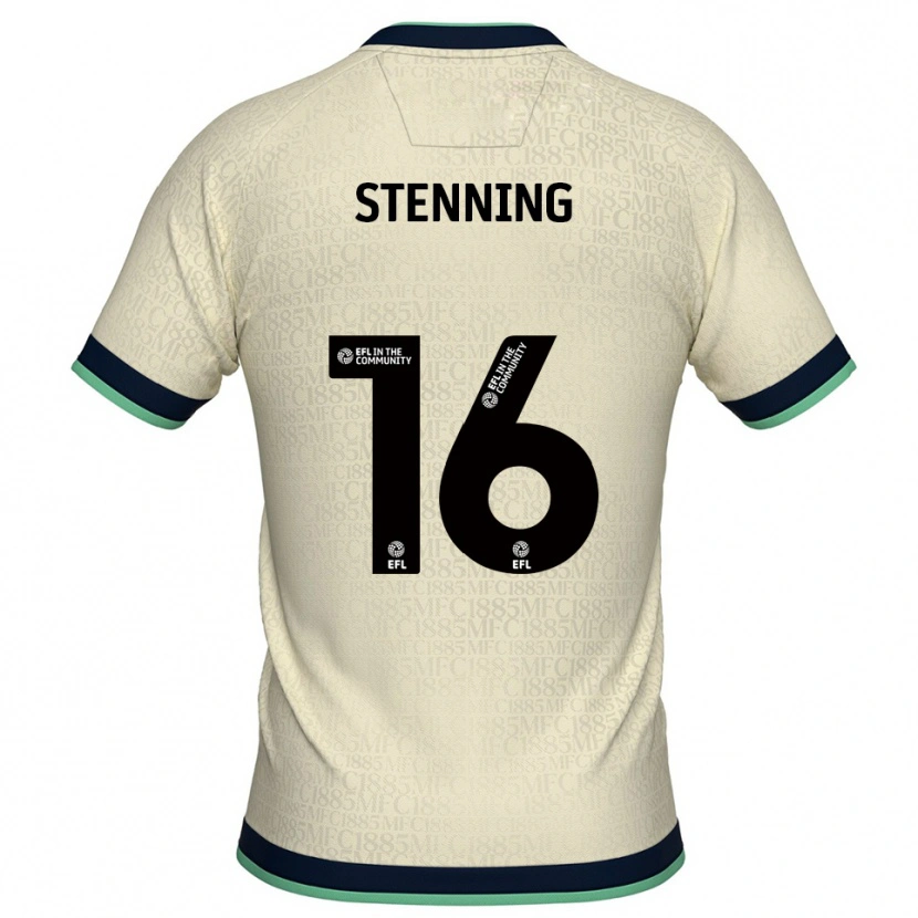 Danxen Dames Ellie Stenning #16 Champagne Marine Uitshirt Uittenue 2025/26 T-Shirt België