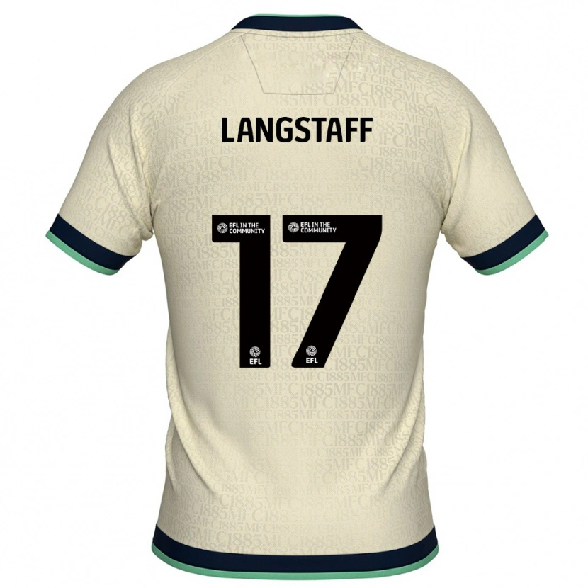 Danxen Dames Macaulay Langstaff #17 Champagne Marine Uitshirt Uittenue 2025/26 T-Shirt België