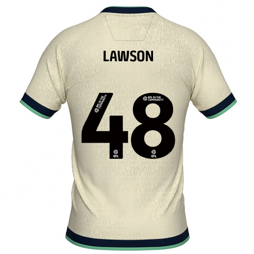 Danxen Dames Sha'mar Lawson #48 Champagne Marine Uitshirt Uittenue 2025/26 T-Shirt België