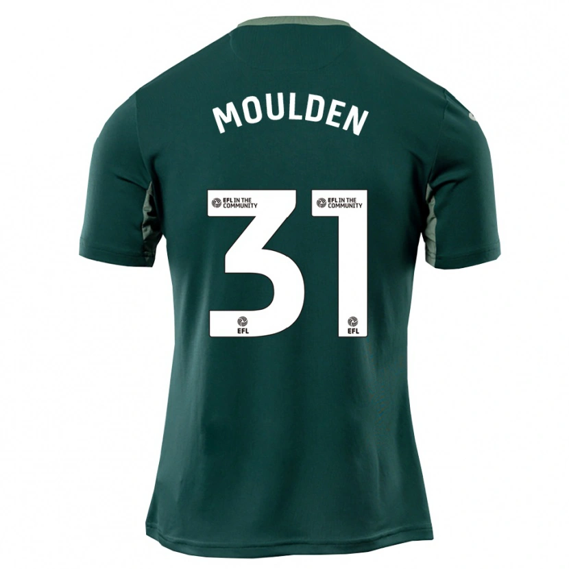 Danxen Dames Louie Moulden #31 Groen Wit Paars Uitshirt Uittenue 2025/26 T-Shirt België