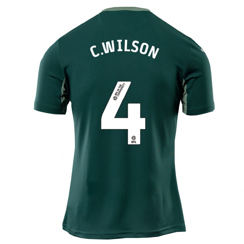 Danxen Dames Charlie Wilson #4 Groen Wit Paars Uitshirt Uittenue 2025/26 T-Shirt België