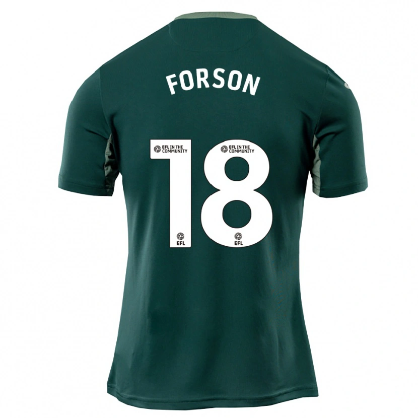 Danxen Dames Amankwah Forson #18 Groen Wit Paars Uitshirt Uittenue 2025/26 T-Shirt België