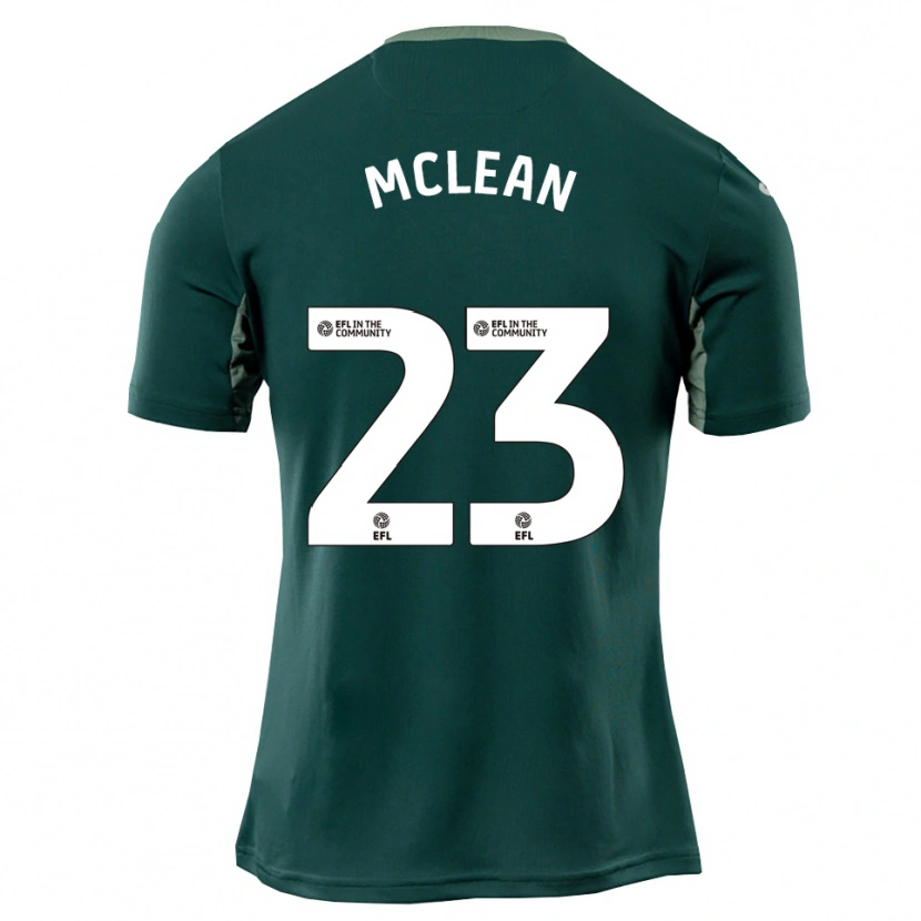 Danxen Dames Kenny Mclean #23 Groen Wit Paars Uitshirt Uittenue 2025/26 T-Shirt België