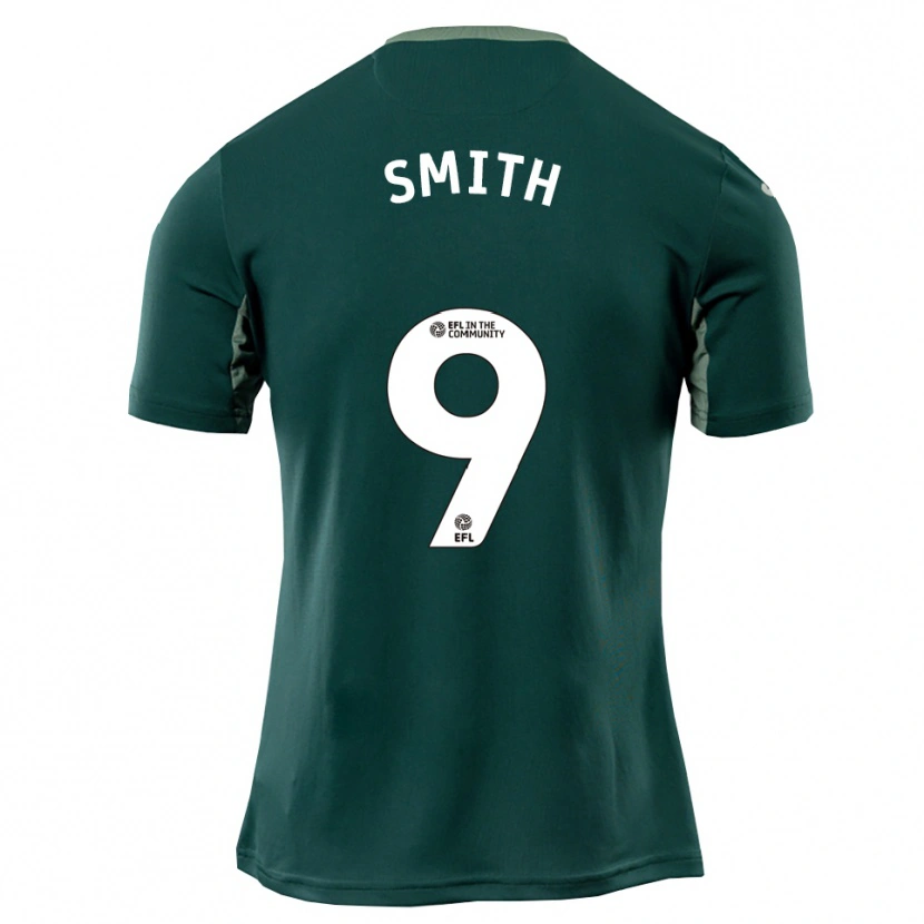 Danxen Dames Ellie Smith #9 Groen Wit Paars Uitshirt Uittenue 2025/26 T-Shirt België