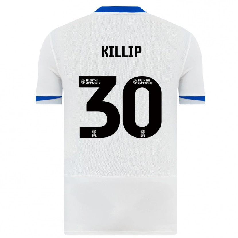 Danxen Dames Ben Killip #30 Wit Zwart Uitshirt Uittenue 2025/26 T-Shirt België