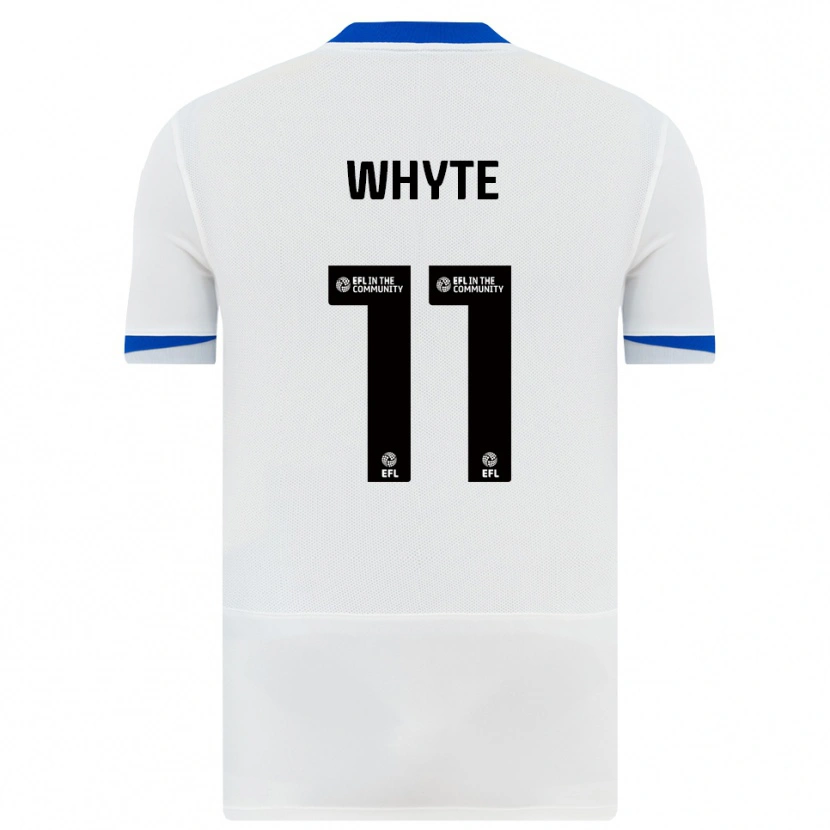 Danxen Dames Gavin Whyte #11 Wit Zwart Uitshirt Uittenue 2025/26 T-Shirt België