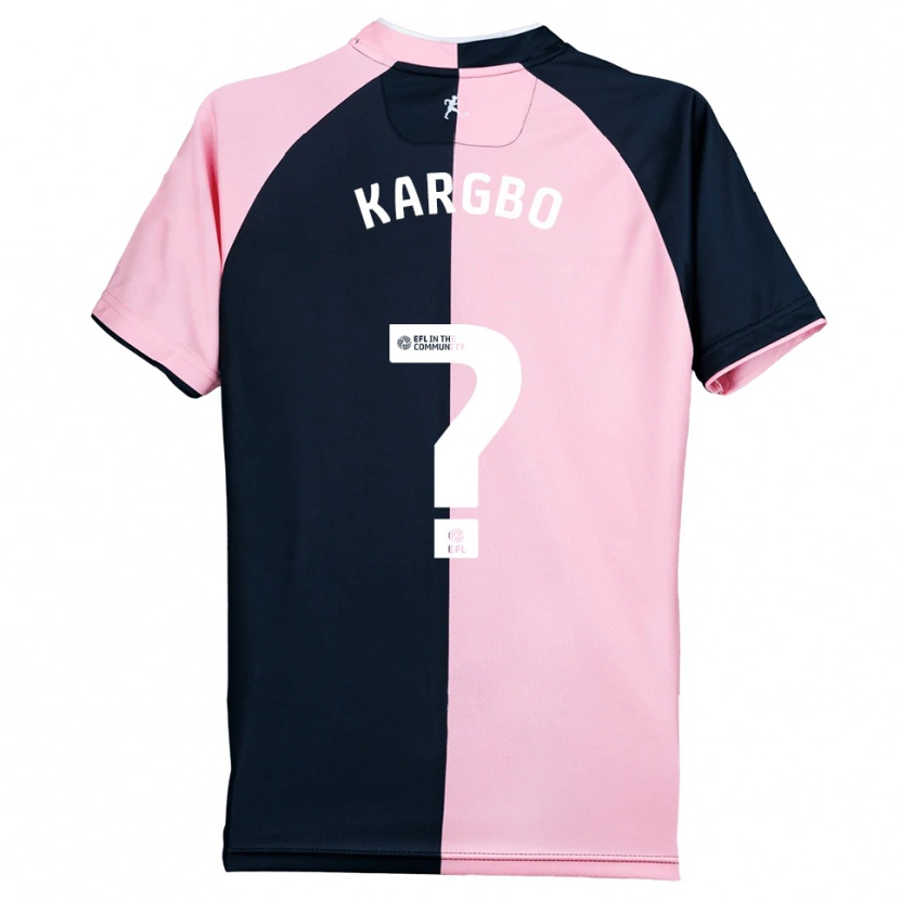 Danxen Dames Hamzad Kargbo #0 Roze Zwart Uitshirt Uittenue 2025/26 T-Shirt België