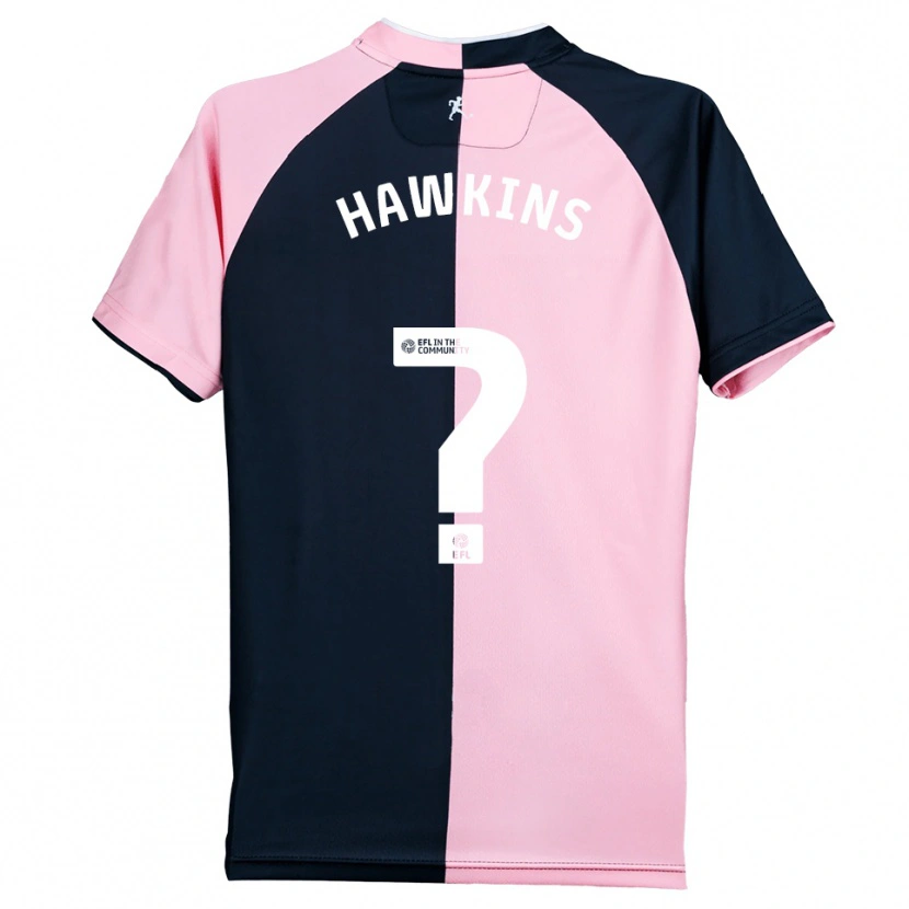 Danxen Dames Henry Hawkins #0 Roze Zwart Uitshirt Uittenue 2025/26 T-Shirt België