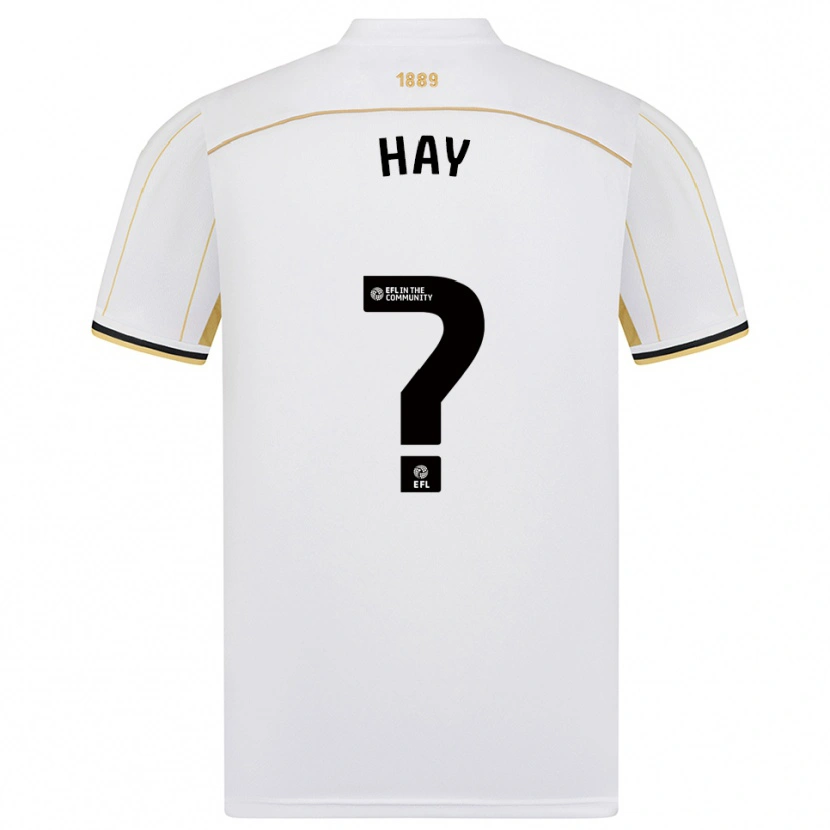 Danxen Dames Cole Hay #0 Wit Goud Uitshirt Uittenue 2025/26 T-Shirt België