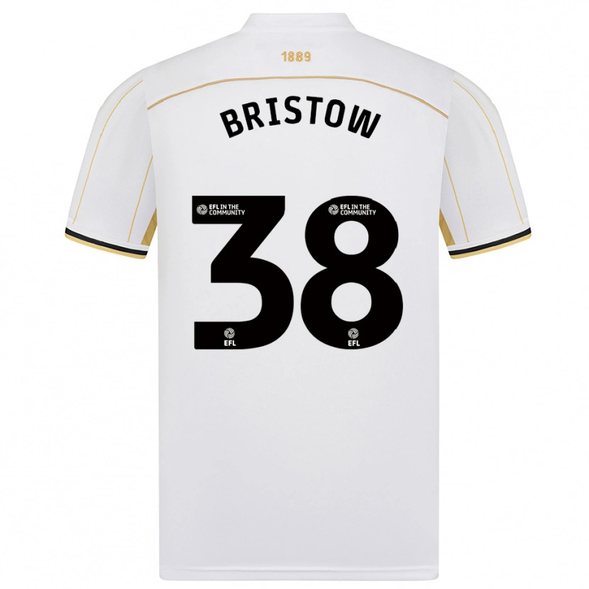 Danxen Dames Tilly Bristow #38 Wit Goud Uitshirt Uittenue 2025/26 T-Shirt België
