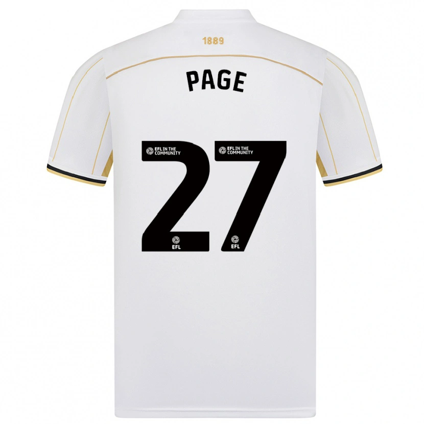 Danxen Dames Olivia Page #27 Wit Goud Uitshirt Uittenue 2025/26 T-Shirt België