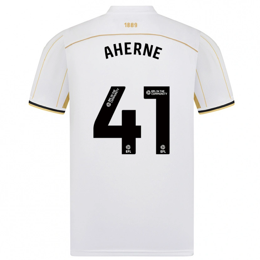 Danxen Dames Alyssa Aherne #41 Wit Goud Uitshirt Uittenue 2025/26 T-Shirt België