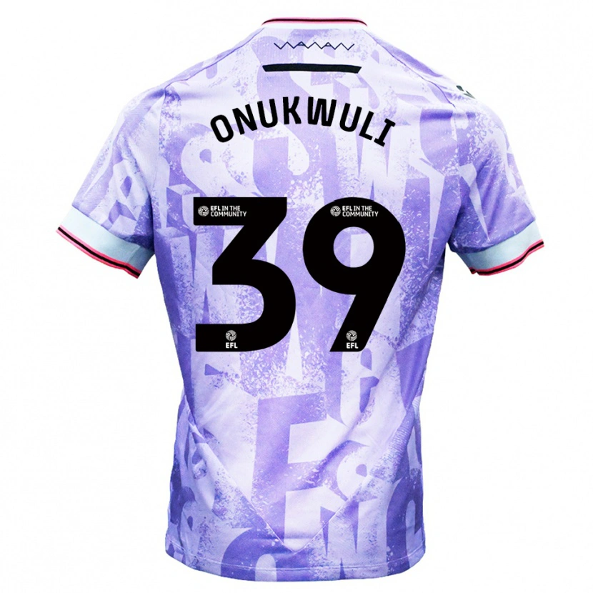 Danxen Dames Favour Onukwuli #39 Lila Wit Uitshirt Uittenue 2025/26 T-Shirt België