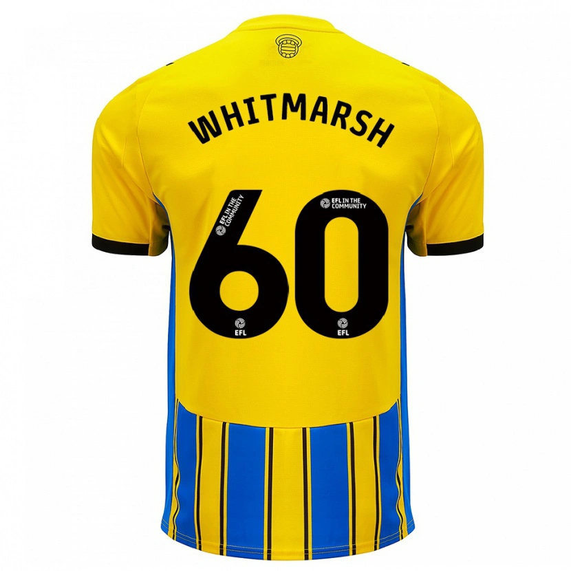 Danxen Dames Joe O'brien-Whitmarsh #60 Blauw Geel Uitshirt Uittenue 2025/26 T-Shirt België