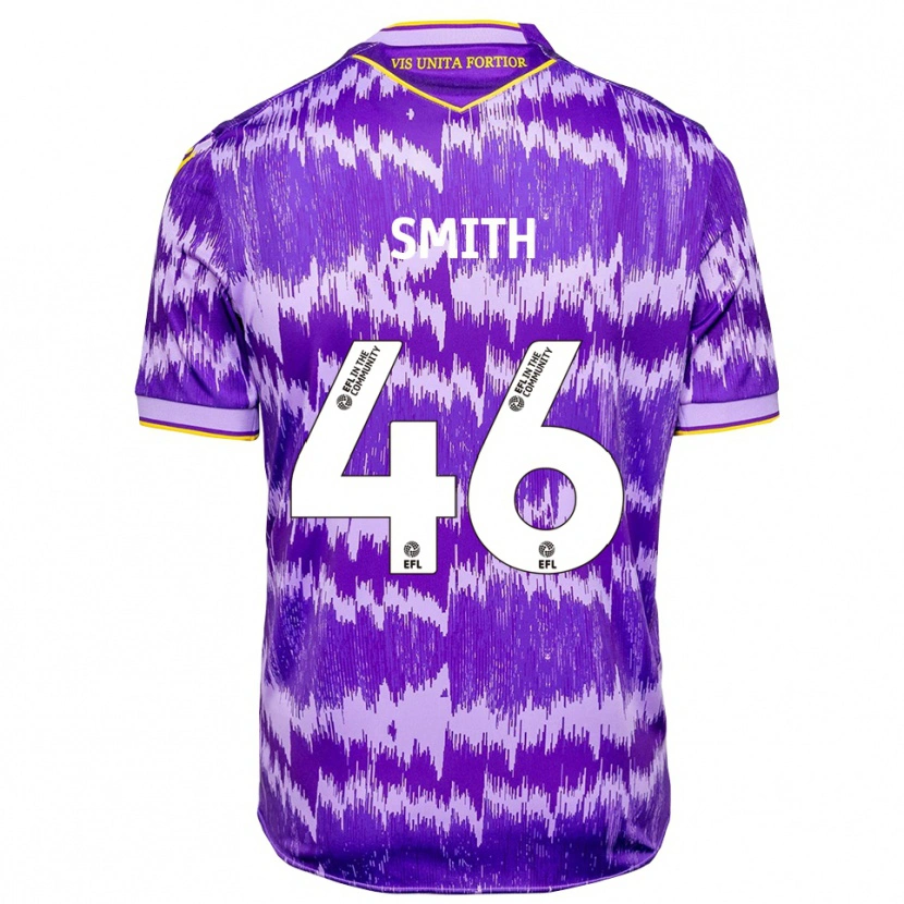 Danxen Dames William Smith #46 Paars Geel Uitshirt Uittenue 2025/26 T-Shirt België