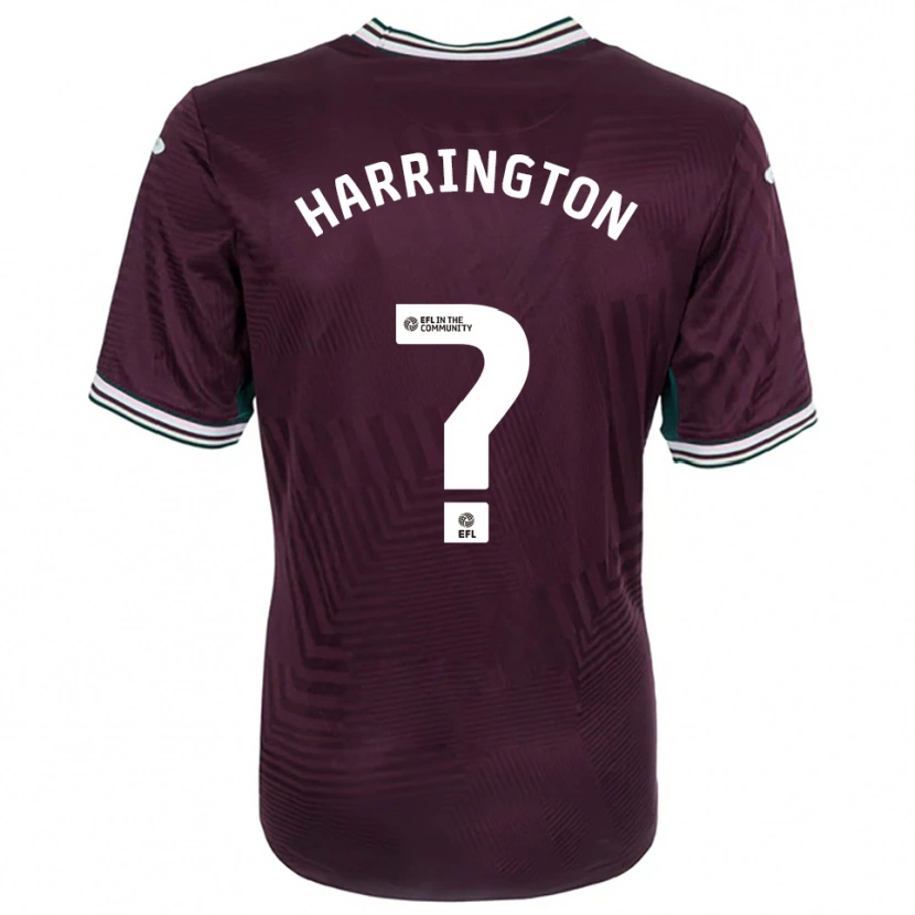 Danxen Dames Theo Harrington #0 Roest Rood Wit Uitshirt Uittenue 2025/26 T-Shirt België