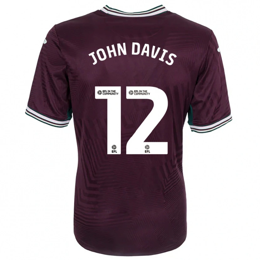 Danxen Dames Stacey John-Davis #12 Roest Rood Wit Uitshirt Uittenue 2025/26 T-Shirt België