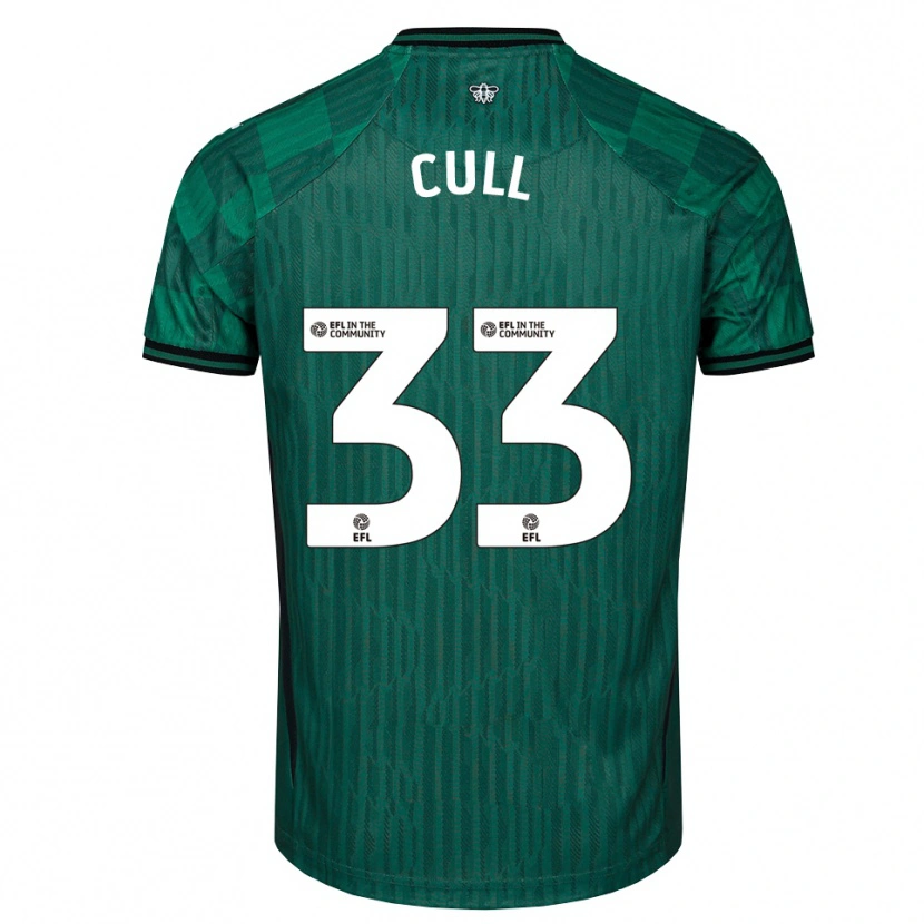 Danxen Dames Hermione Cull #33 Groen Zwart Uitshirt Uittenue 2025/26 T-Shirt België