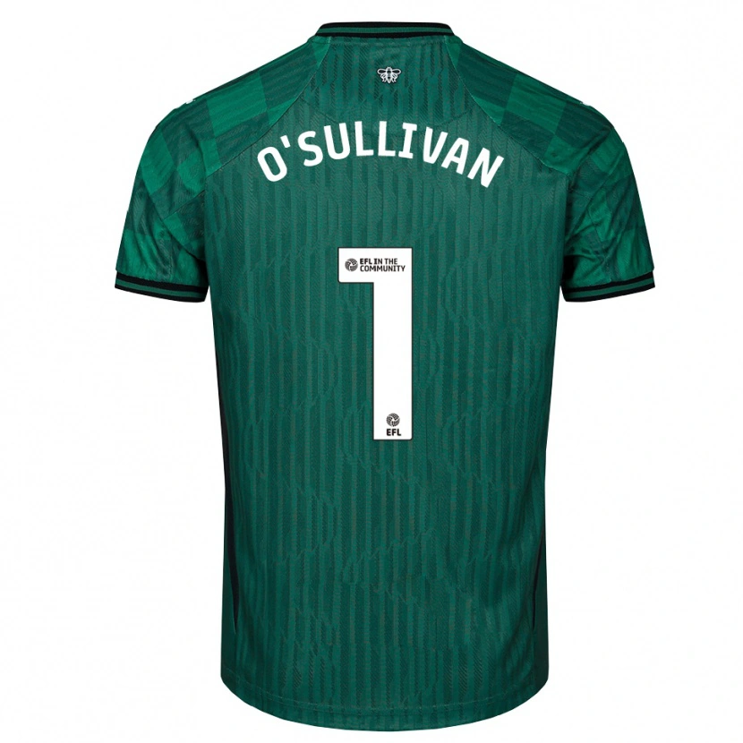 Danxen Dames Maria O'sullivan #1 Groen Zwart Uitshirt Uittenue 2025/26 T-Shirt België