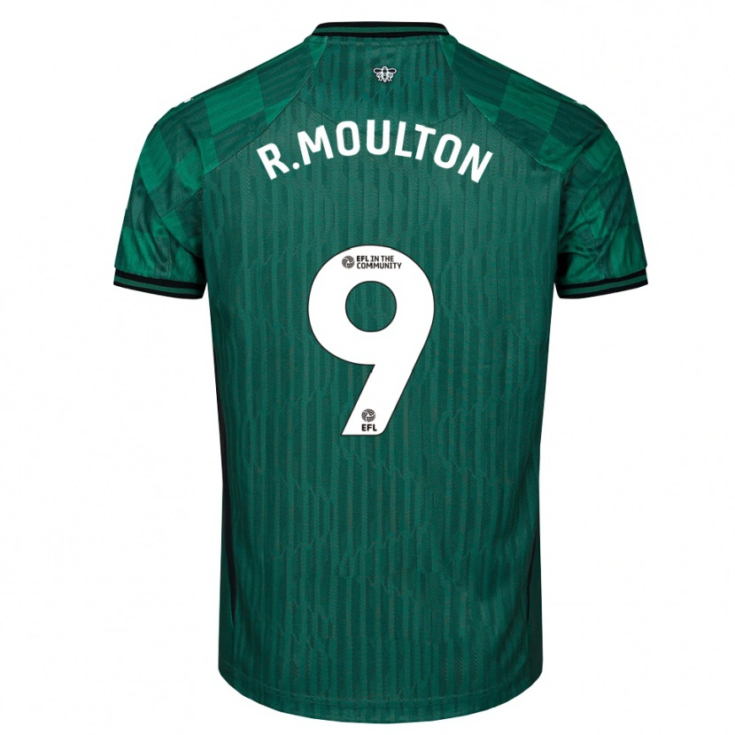 Danxen Dames Remiero Moulton #9 Groen Zwart Uitshirt Uittenue 2025/26 T-Shirt België