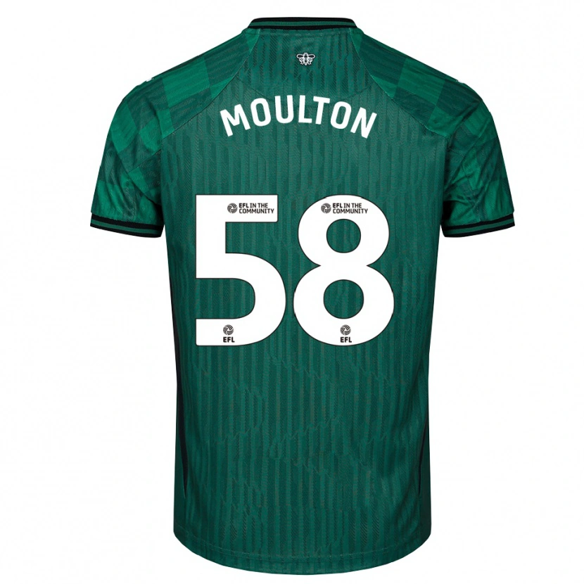 Danxen Dames Jai-Dea Moulton #58 Groen Zwart Uitshirt Uittenue 2025/26 T-Shirt België