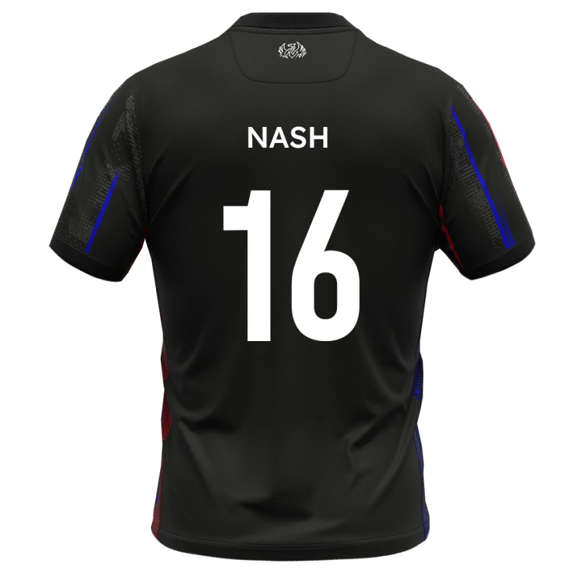 Danxen Dames Pat Nash #16 Zwart Rood Uitshirt Uittenue 2025/26 T-Shirt België